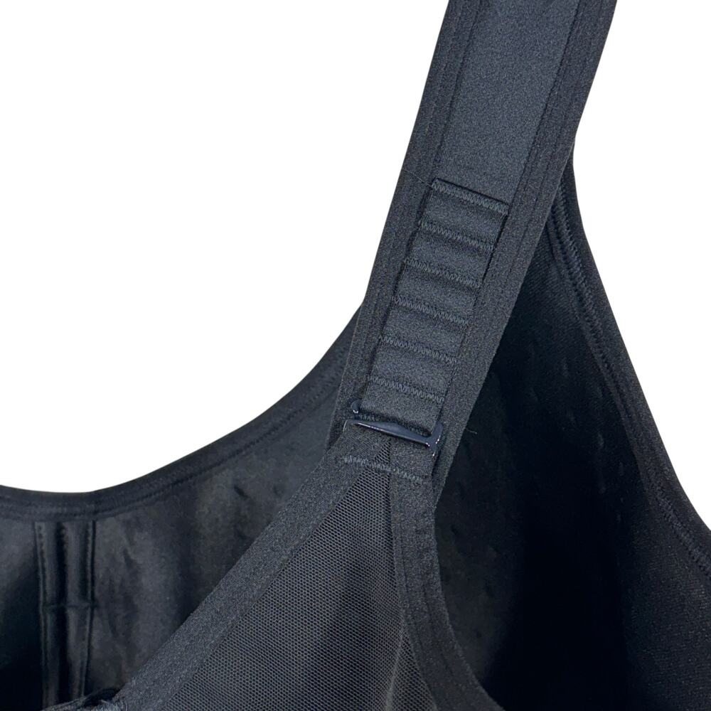 LIVI SZ 40H High-Impact Sports Bra Convertible Underwire Adjustable Molded Black - Picture 4 of 7